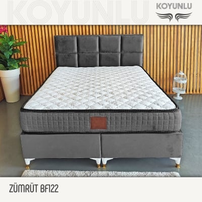 Комплект спалня ZUMRUT BF122 база, матрак и табла - 160 x 200 см