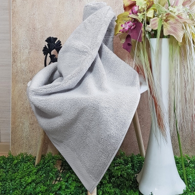 Хавлия LUBOW микропамук 70 × 140 см - СВЕТЛОСИВА