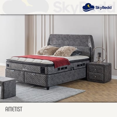 Комплект спалня AMETISТ база, матрак и табла - 160 x 200 см