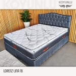 Комплект спалня LORENZ LINA 18 база, матрак и табла - 160 x 200 см