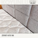 Комплект спалня ZUMRUT KETEN 106 база, матрак и табла - 160 x 200 см