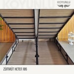 Комплект спалня ZUMRUT KETEN 116 база, матрак и табла - 160 x 200 см