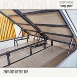 Комплект спалня ZUMRUT KETEN 106 база, матрак и табла - 160 x 200 см