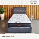 Комплект спалня LUNA BF122 база, матрак и табла - 120 x 200 см