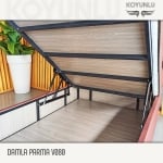 Комплект спалня DAMLA PARMA V080 база, матрак и табла - 100 x 200 см