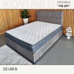 Комплект спалня ECE LINA 16 база, матрак и табла - 160 x 200 см