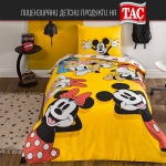 Детски спален комплект ранфорс - MICKEY AND FRIENDS