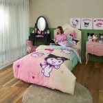 Детски спален комплект ранфорс - HELLO KITTY TRAVEL