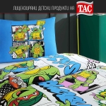 Детски спален комплект ранфорс - TEENAGE MUTANT NINJA TURTLES
