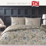 Двоен спален комплект САТЕН - ELODIE / СИВ