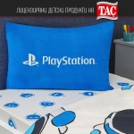 Детски спален комплект ранфорс - PlayStation ASTRO BOT