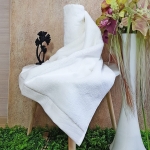 Хавлия LUBOW микропамук 70 × 140 см - БЯЛА