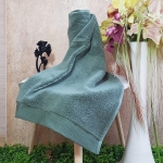 Хавлия LUBOW микропамук 70 × 140 см - ПЕТРОЛНОЗЕЛЕНА