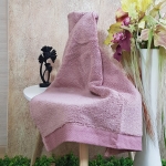 Хавлия LUBOW микропамук 70 × 140 см - ПУДРА