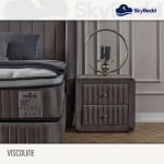 Комплект спалня VISCOLINE  база, матрак и табла - 160 x 200 см