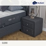 Комплект спалня GLORIA база, матрак и табла - 160 x 200 см