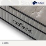 Комплект спалня CROWNE база, матрак и табла - 180 x 200 см