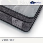 Комплект спалня VENTURE / ROLEX база, матрак и табла - 180 x 200 см